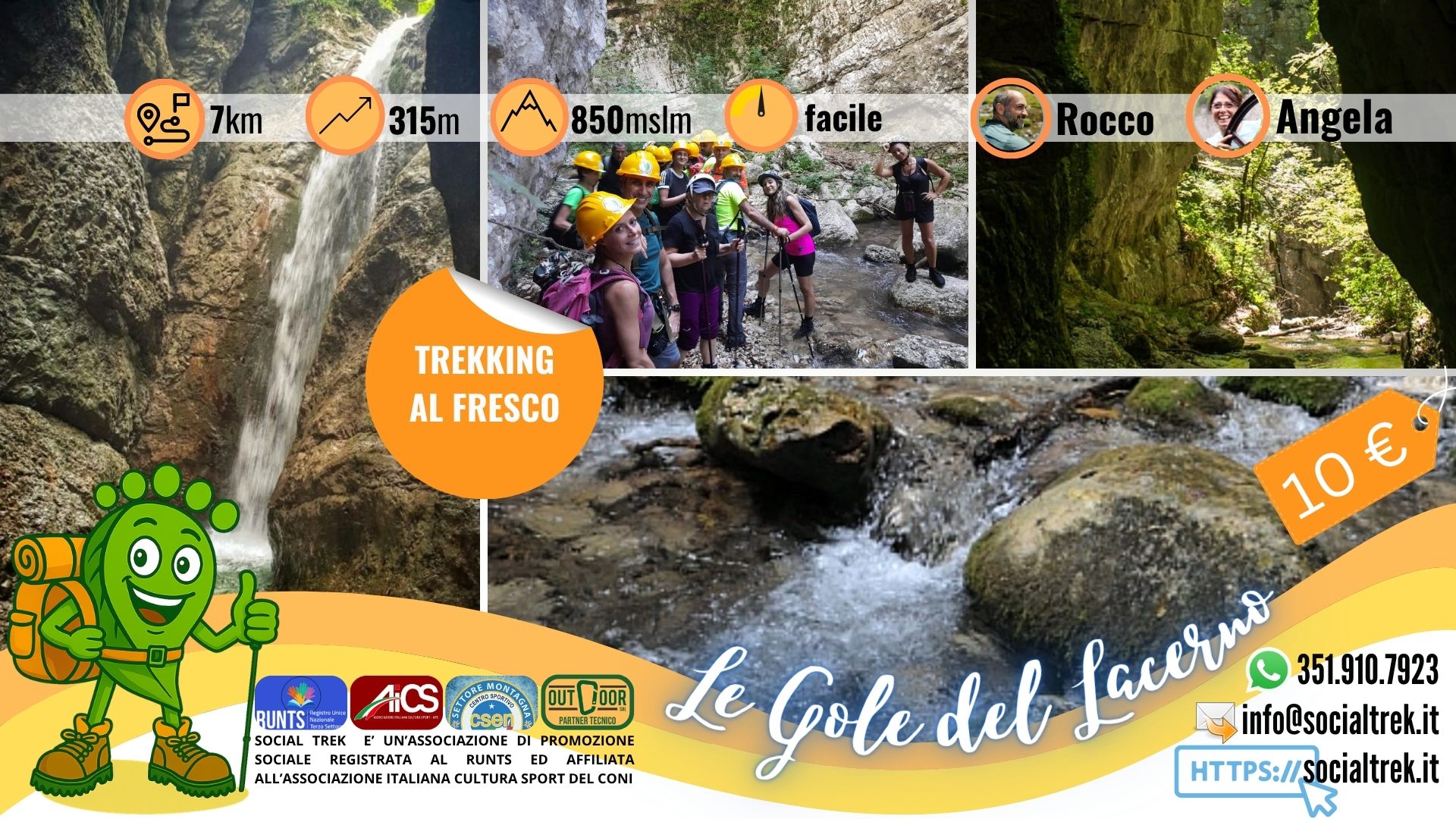 GOLE DEL LACERNO E LAGO DI POSTA FIBRENO