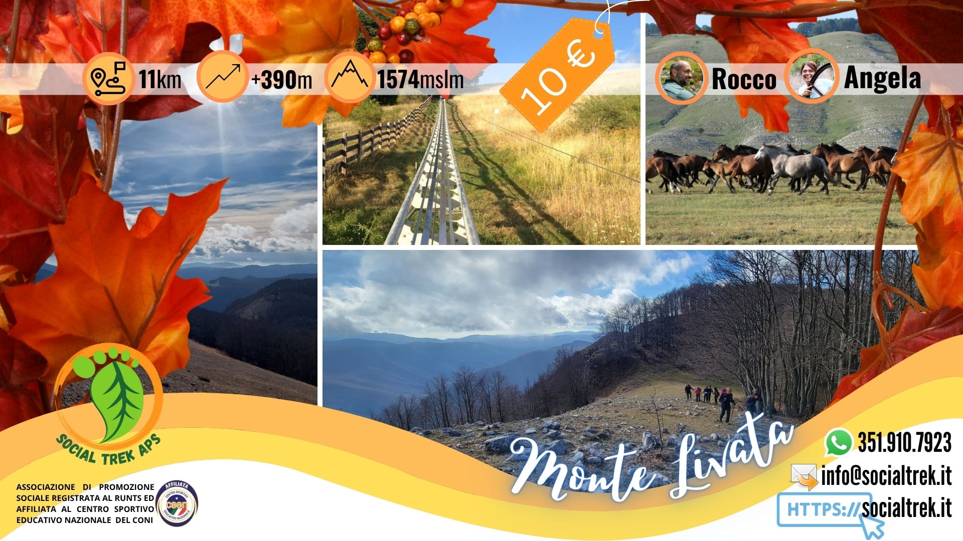 MONTE LIVATA e la SLITTINOVIA
