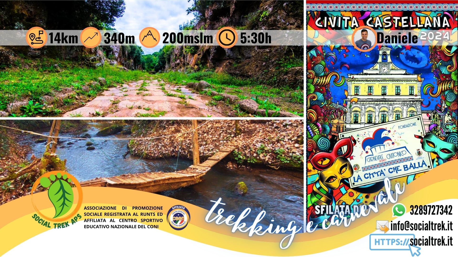 TREKKING E CARNEVALE