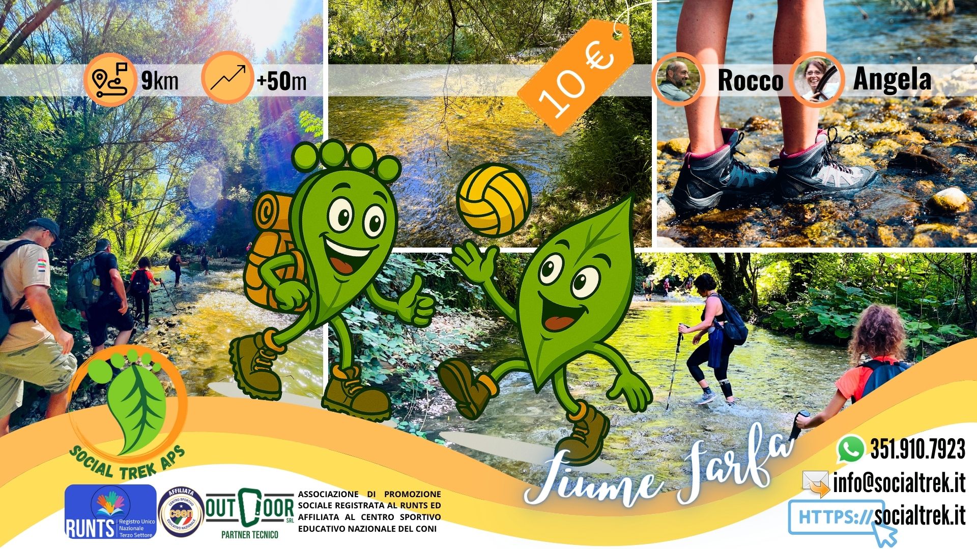 TREKKING SENZA FRONTIERE SUL FIUME FARFA
