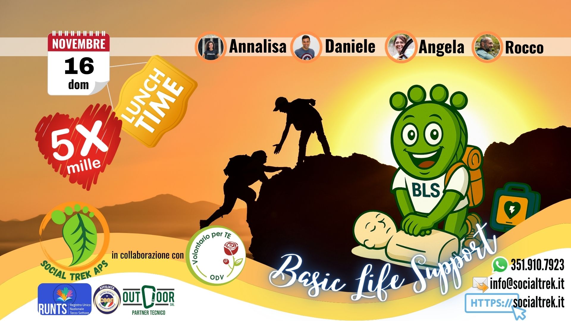 CORSO BLS CON PRANZO