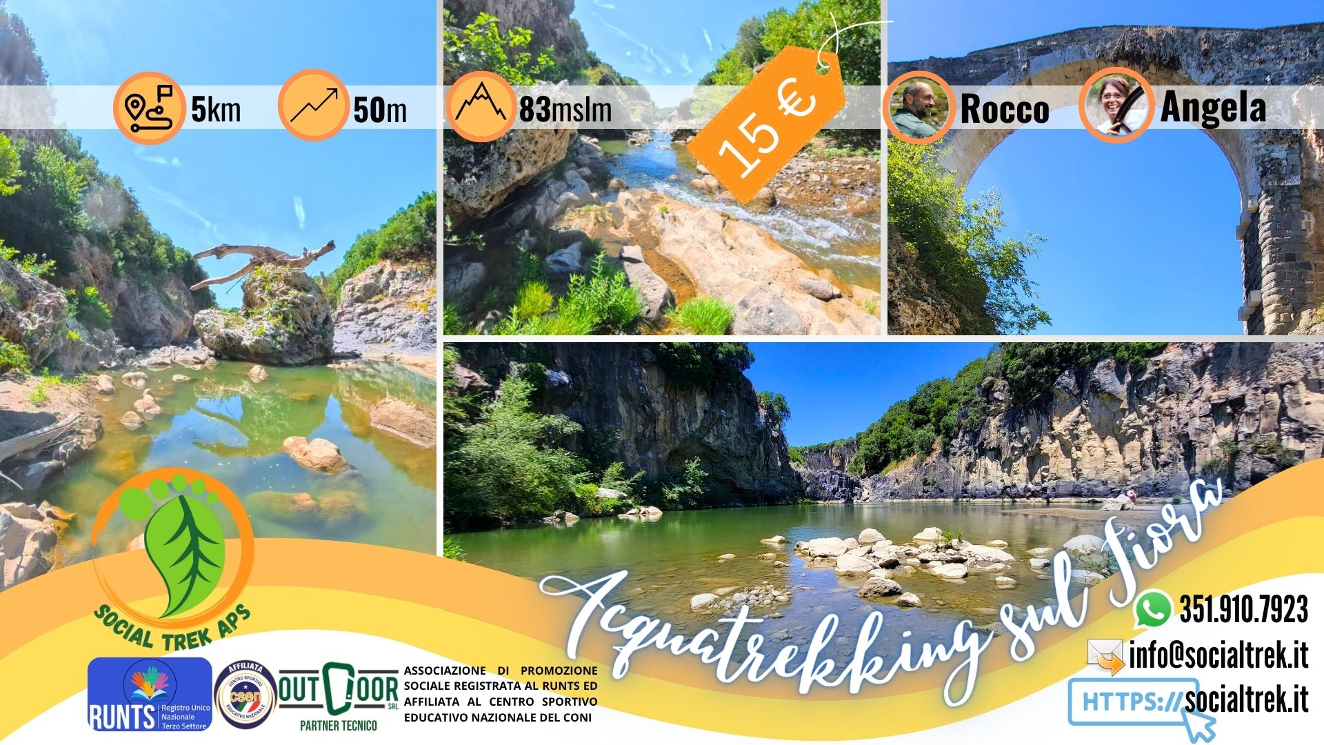 ACQUATREKKING SUL FIORA