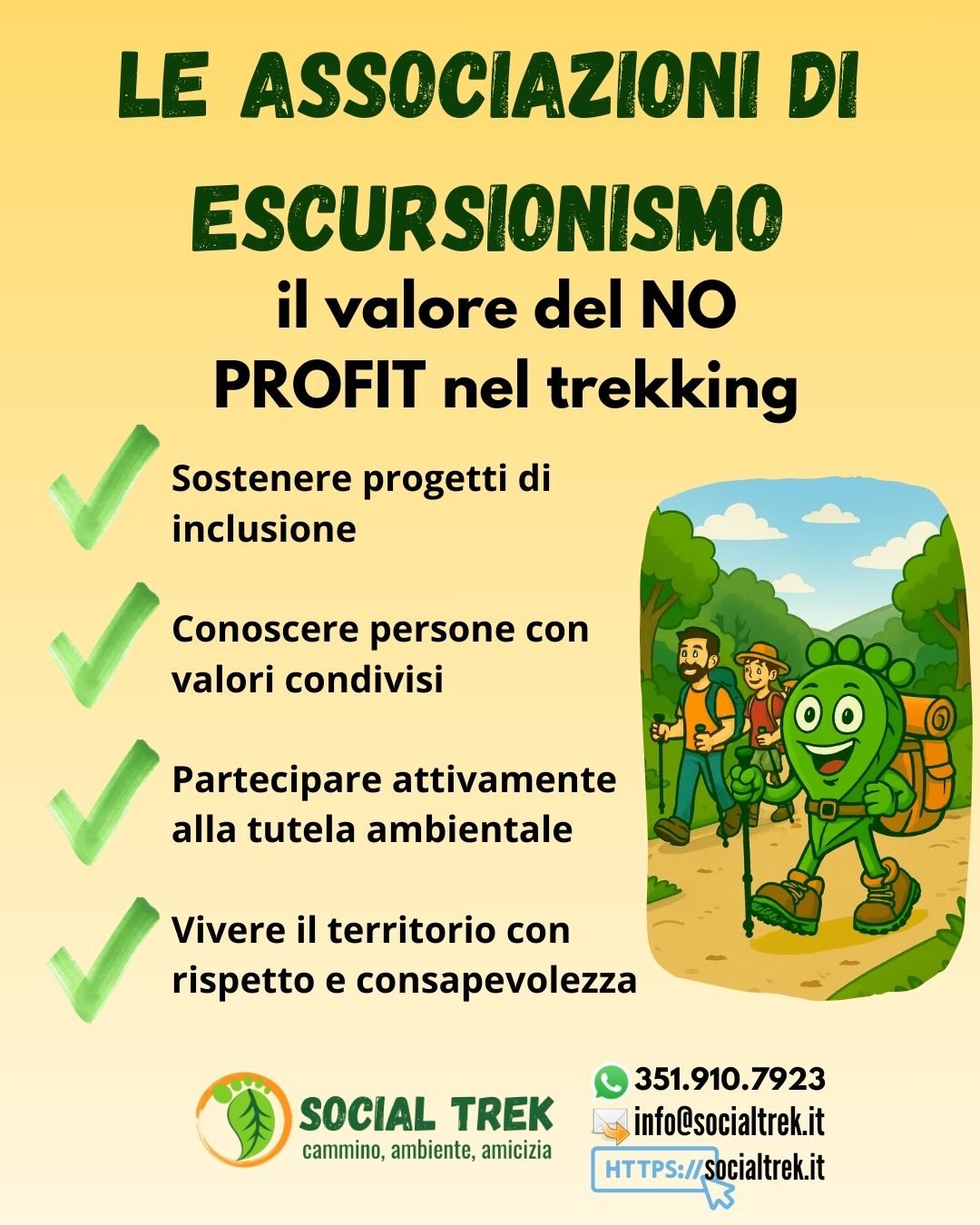 Le associazioni che fanno camminare il Lazio (e il cuore)