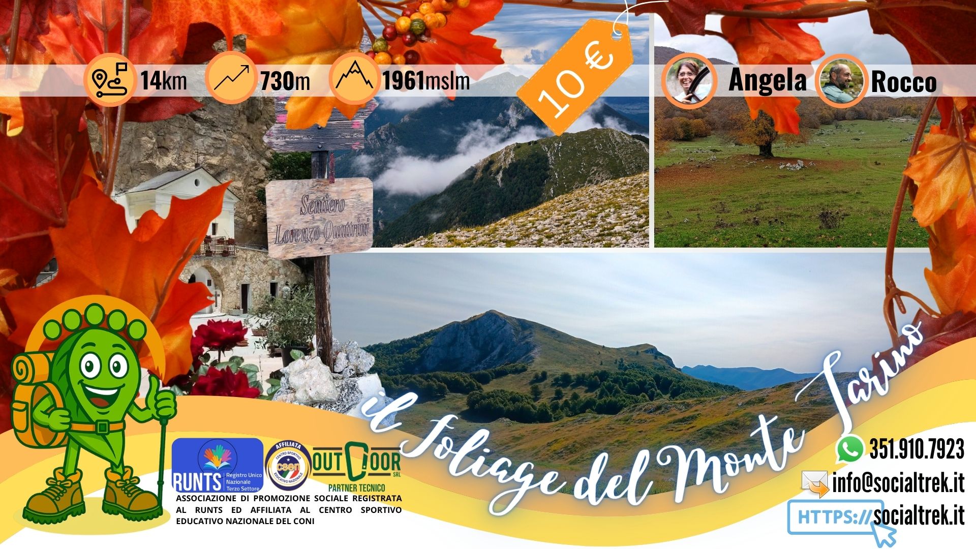 IL FOLIAGE DEL MONTE TARINO