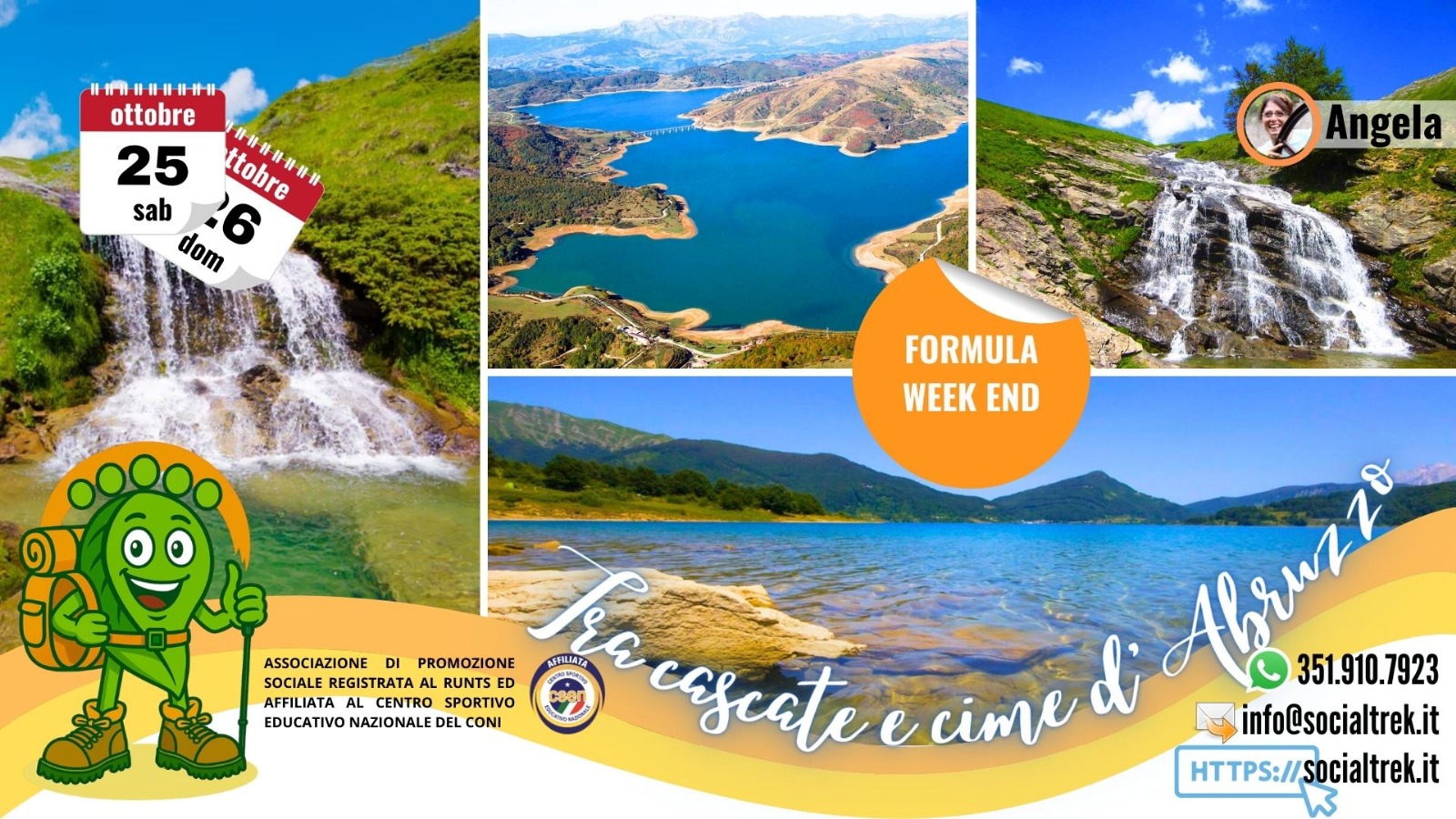 WEEK END TRA CASCATE E CIME D’ABRUZZO