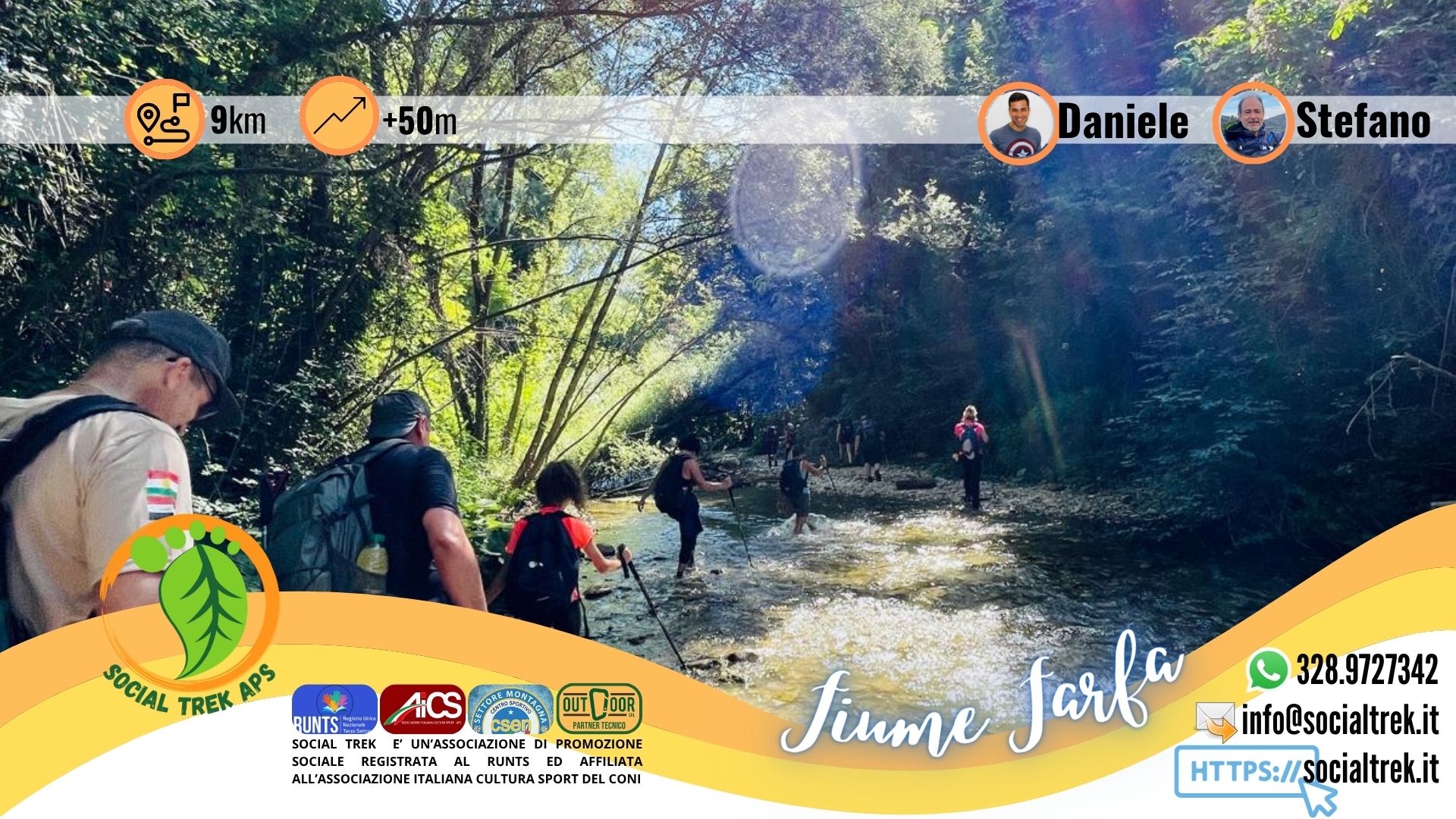 ESCURSIONE SUL FIUME FARFA